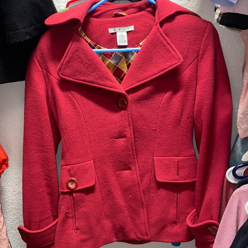red peecoat